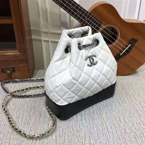 small black and white chanel bag